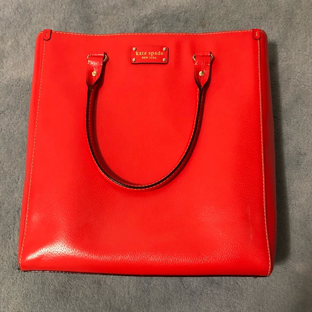 ⚡️FLASH SALE⚡️ Kate Spade long coral tote bag